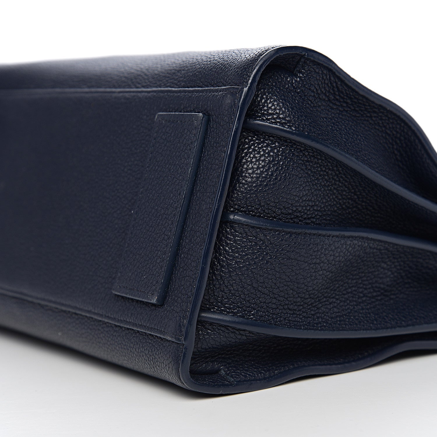 Saint Laurent Grained Calfskin Small Supple Sac De Jour Navy 13 of 14