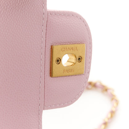 Chanel Caviar Quilted Mini Flap Light Pink 7 of 11