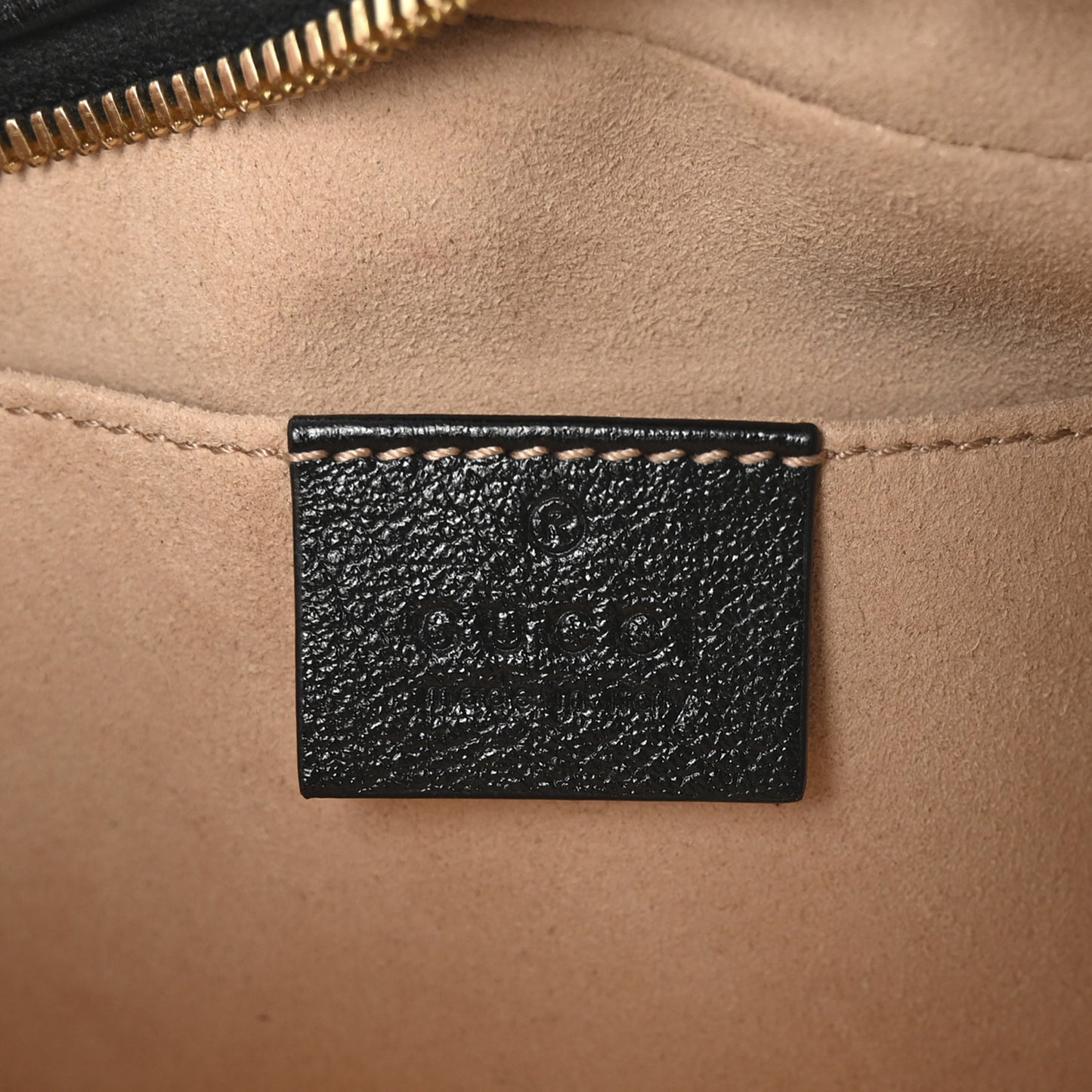 Monogram Matelasse Diagonal Small GG Marmont Chain Shoulder Bag Beige Black