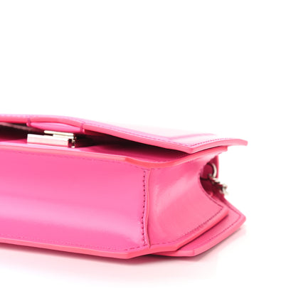 Givenchy Calfskin Bow Cut Chain Wallet Fuchsia 9 of 10
