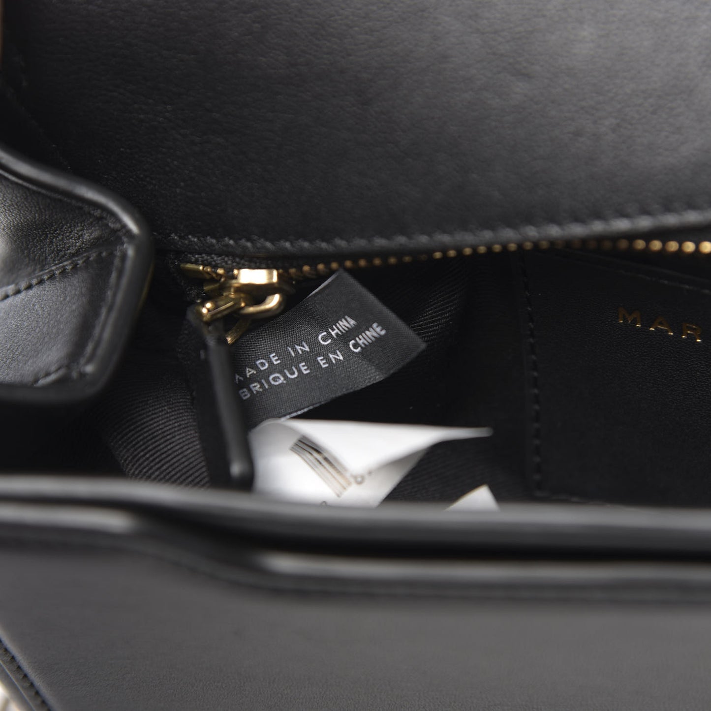 Calfskin West End Jane Saddle Bag Black