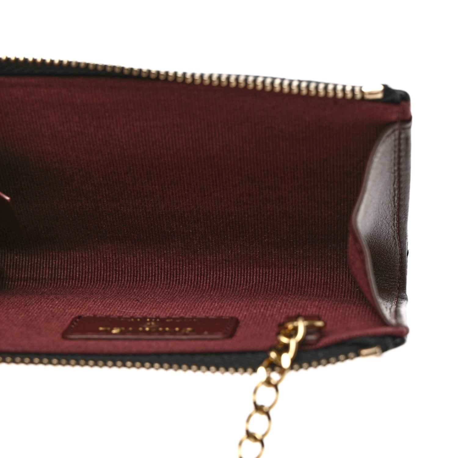 Chanel Caviar Quilted Zipped Key Holder Case Black 5 of 8