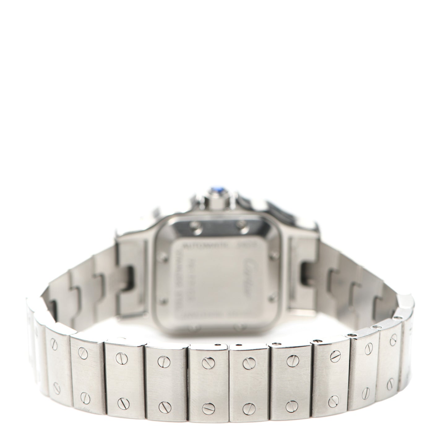 Stainless Steel 24mm Santos de Galbee Automatic Watch