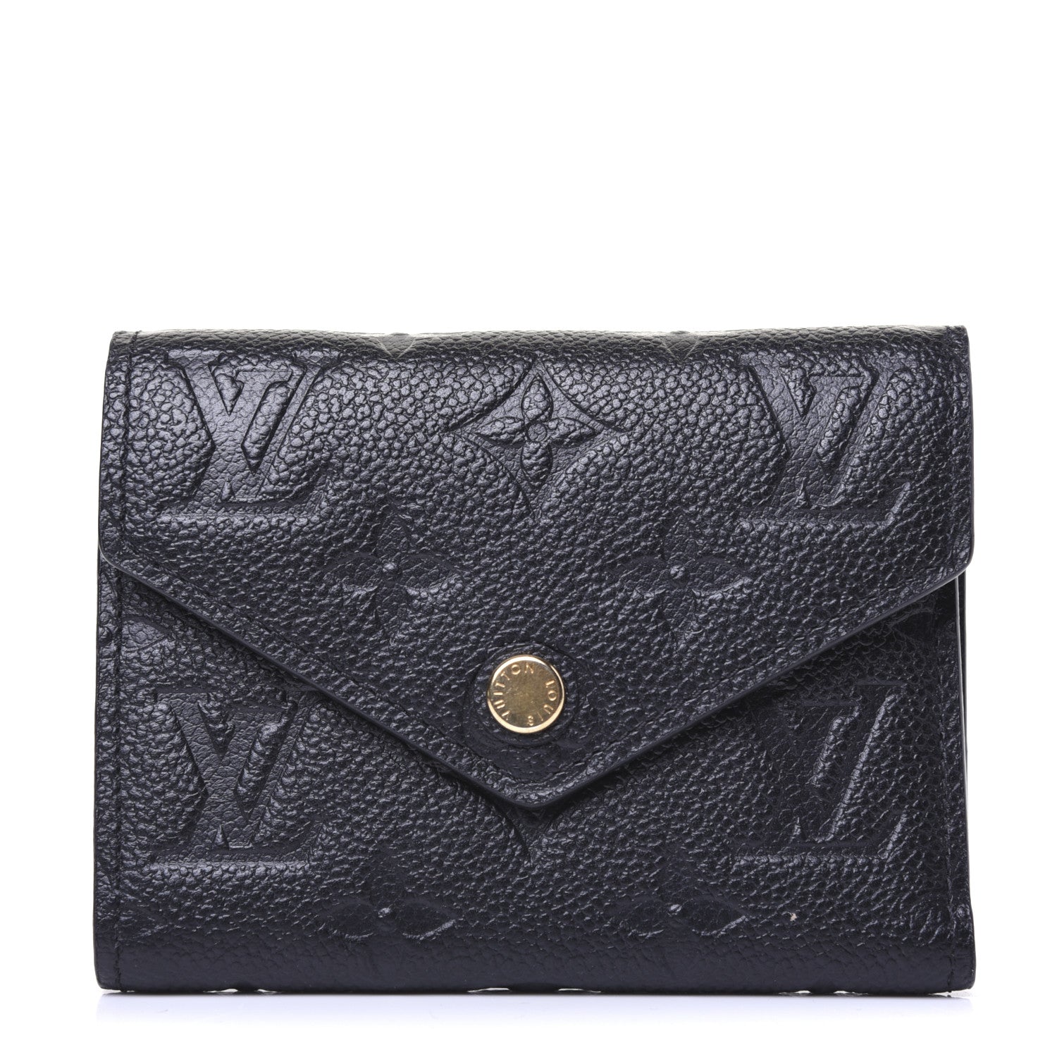 Louis Vuitton Empreinte Victorine Wallet Black 1 of 7