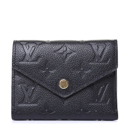 Louis Vuitton Empreinte Victorine Wallet Black 1 of 7