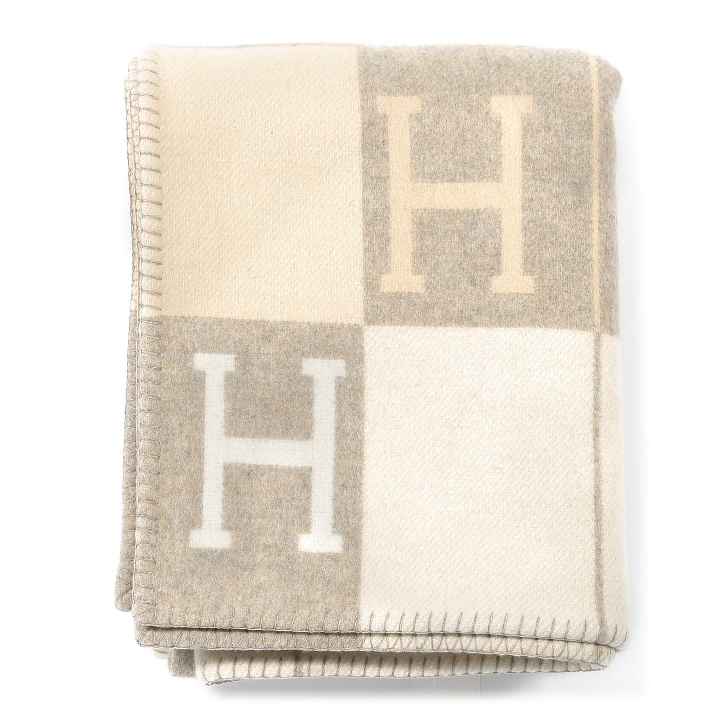 Wool Cashmere Avalon III Blanket Coco Camomille