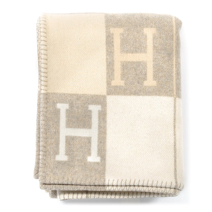 Hermes Wool Cashmere Avalon III Blanket Coco Camomille 1 of 3