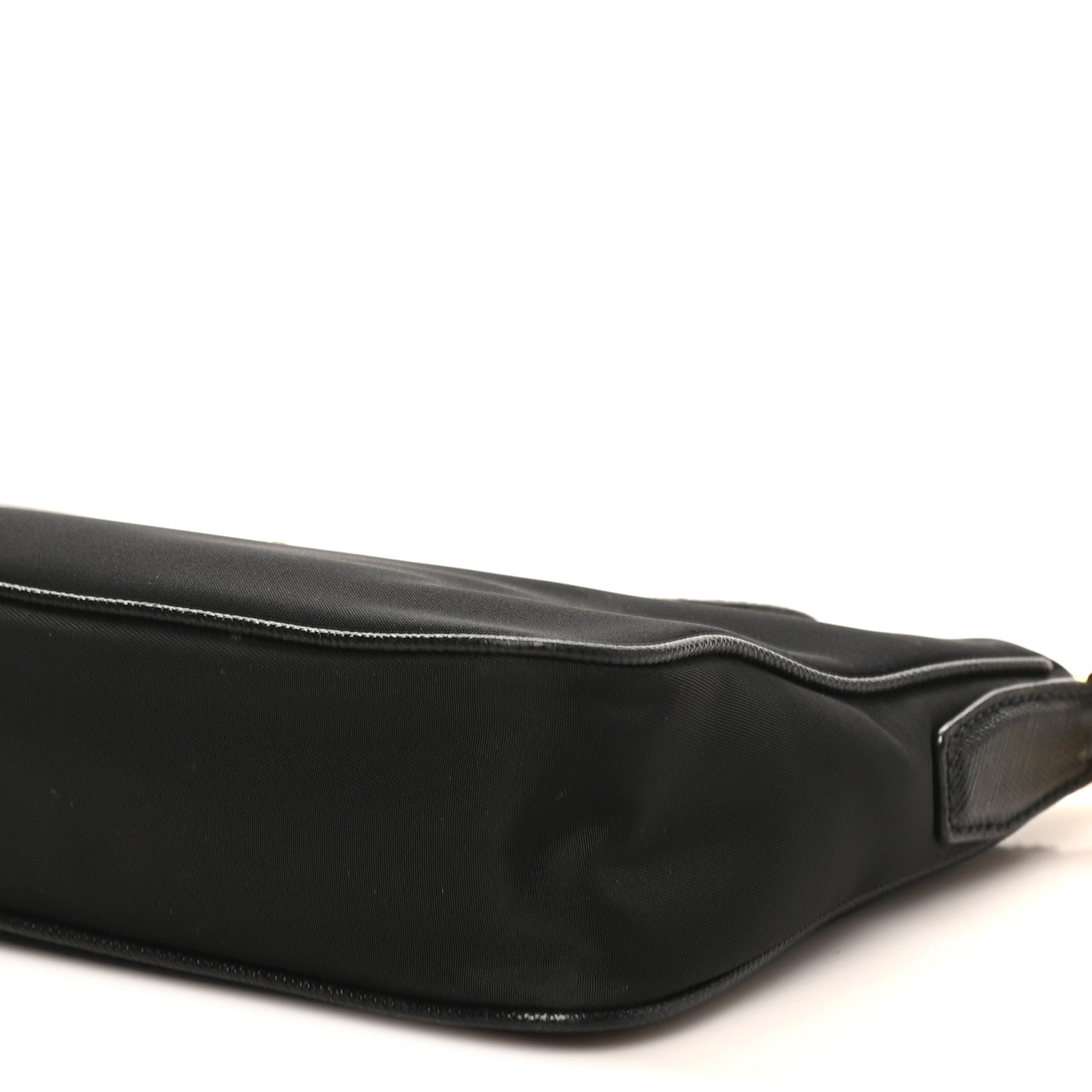 Prada Tessuto Nylon Saffiano Crossbody Bag Black 1893191
