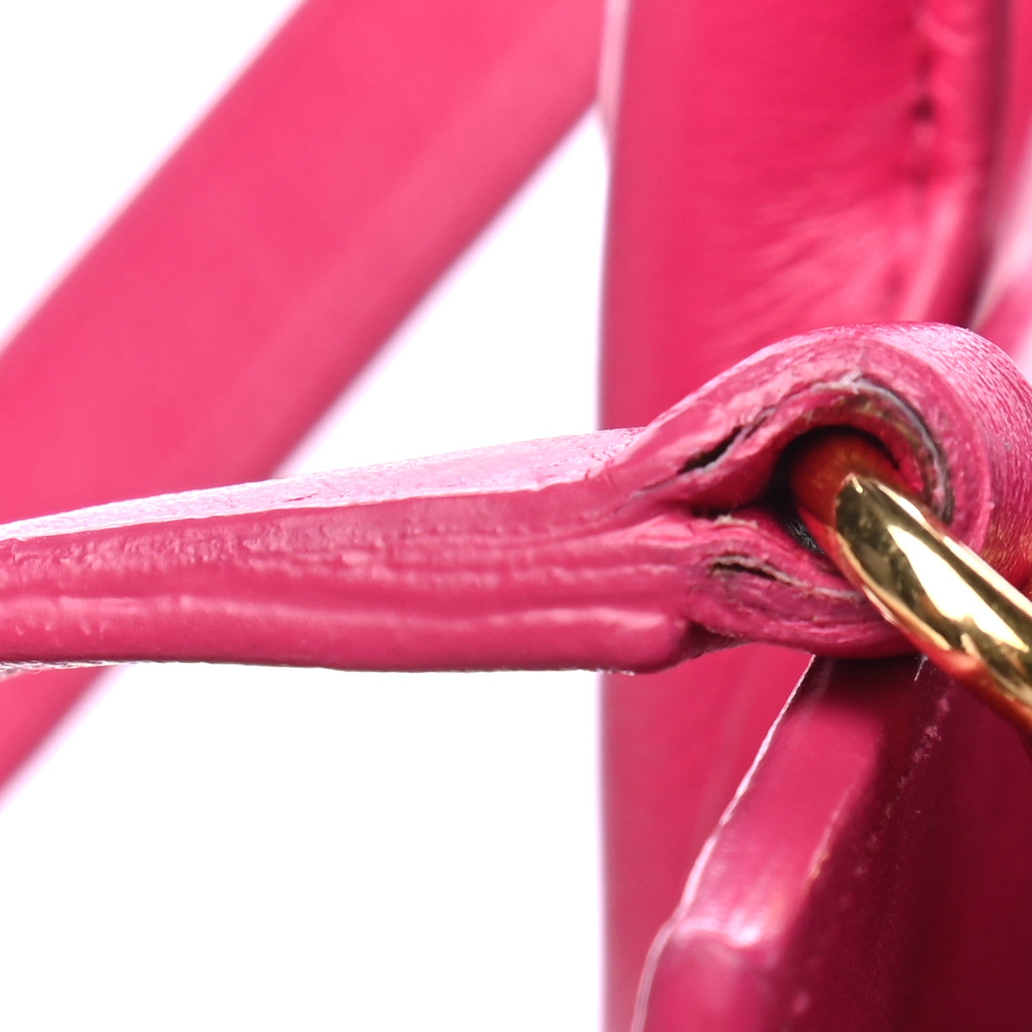 Saint Laurent Calfskin Nano Sac De Jour Lipstick Fuchsia 9 of 9