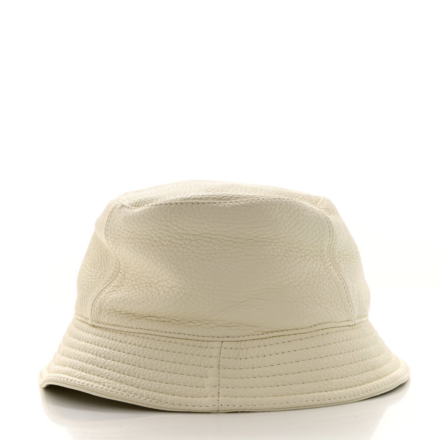 Hermes Cerf Lourd Calvi Bucket Hat 58 White Casse 8 of 11
