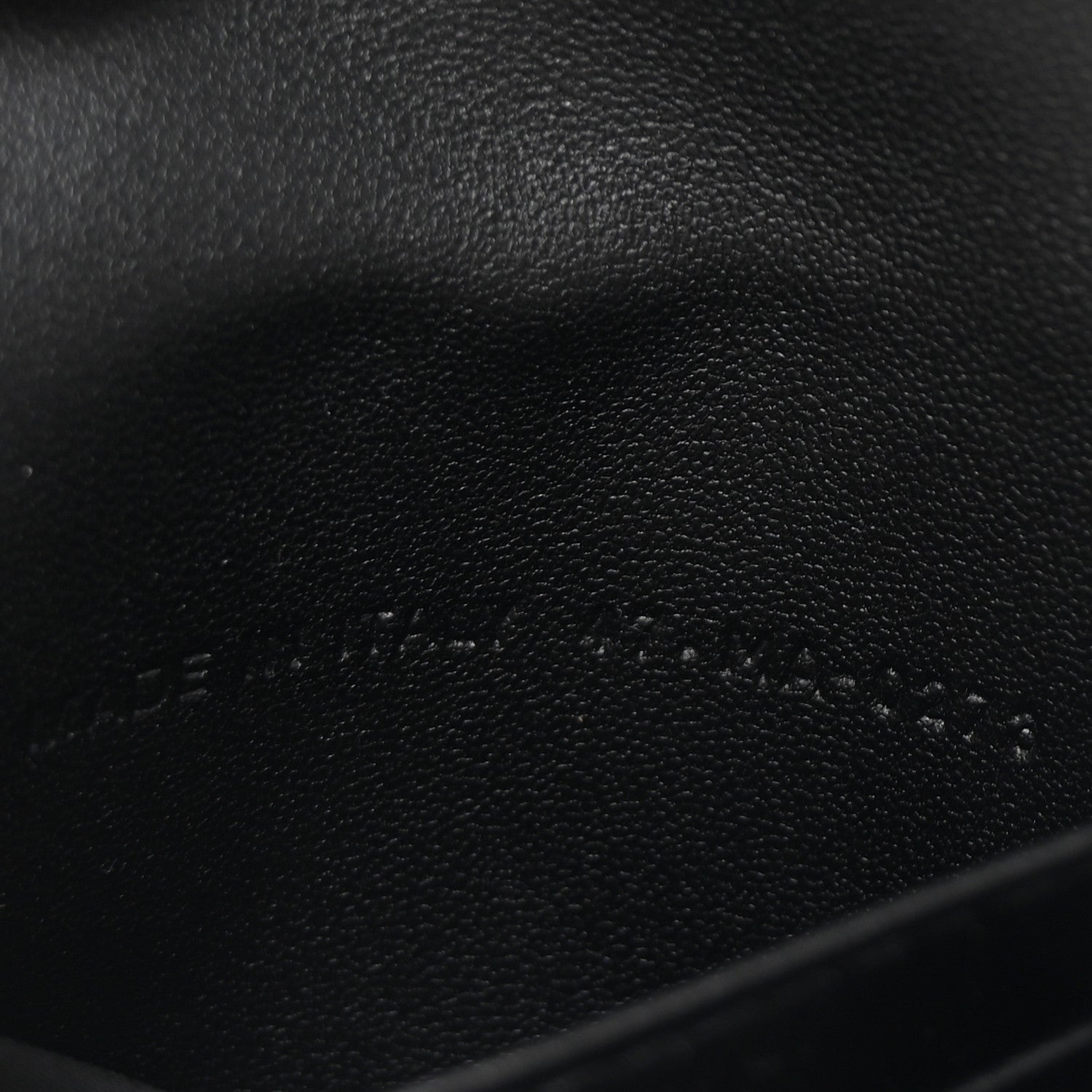 Christian Dior Lambskin Cannage My Dior Glycine Wallet Black 7 of 8