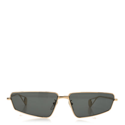Gucci Metal Cat Eye Sunglasses GG0537S Gold 2 of 7