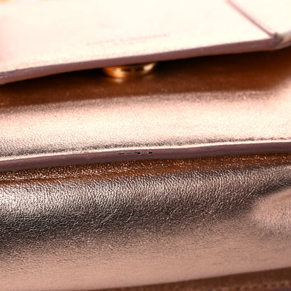 Saint Laurent Metallic Calfskin Small Betty Rose Gold 12 of 13