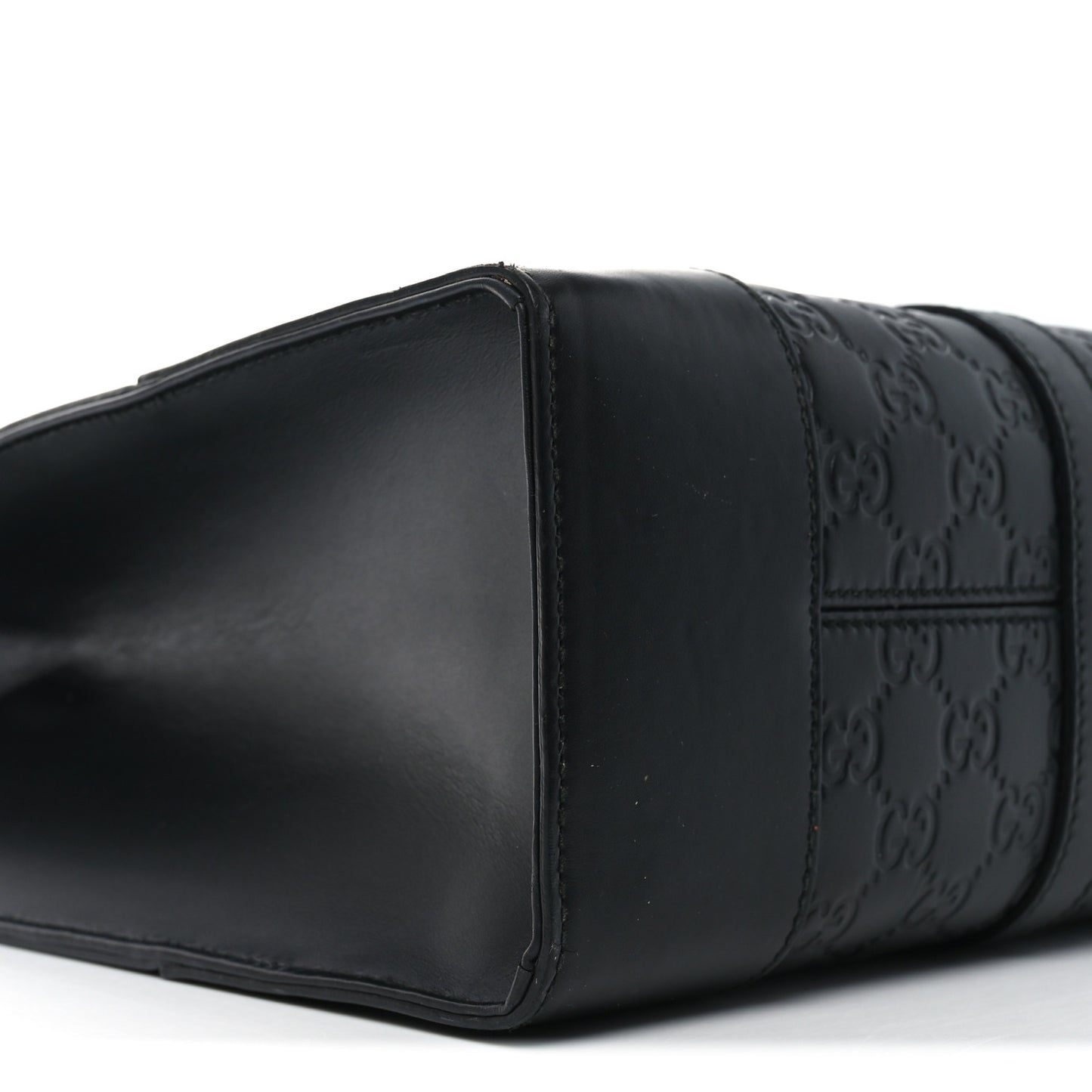 Guccissima Signature Briefcase Black