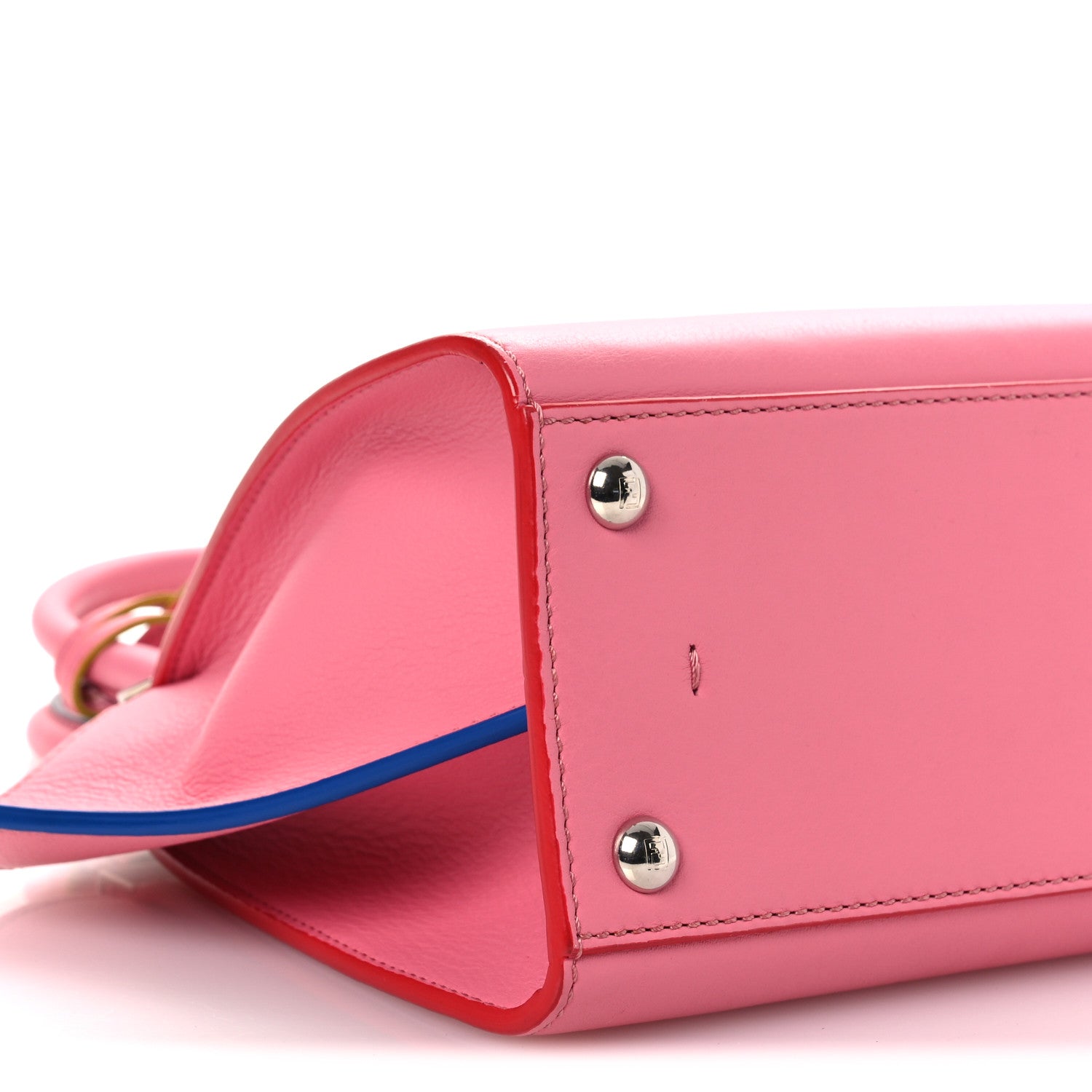 Fendi Vitello Dolce Mini 3jours Tote Pink 9 of 13