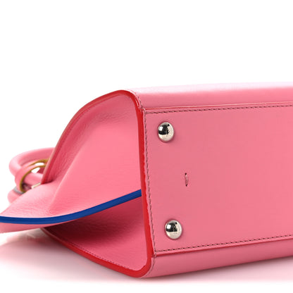 Fendi Vitello Dolce Mini 3jours Tote Pink 9 of 13