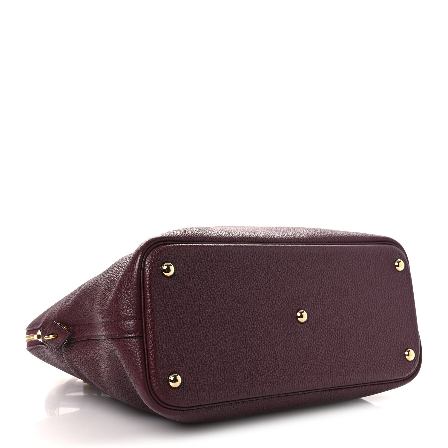 Hermes Taurillon Clemence Bolide 31 Bordeaux 4 of 12
