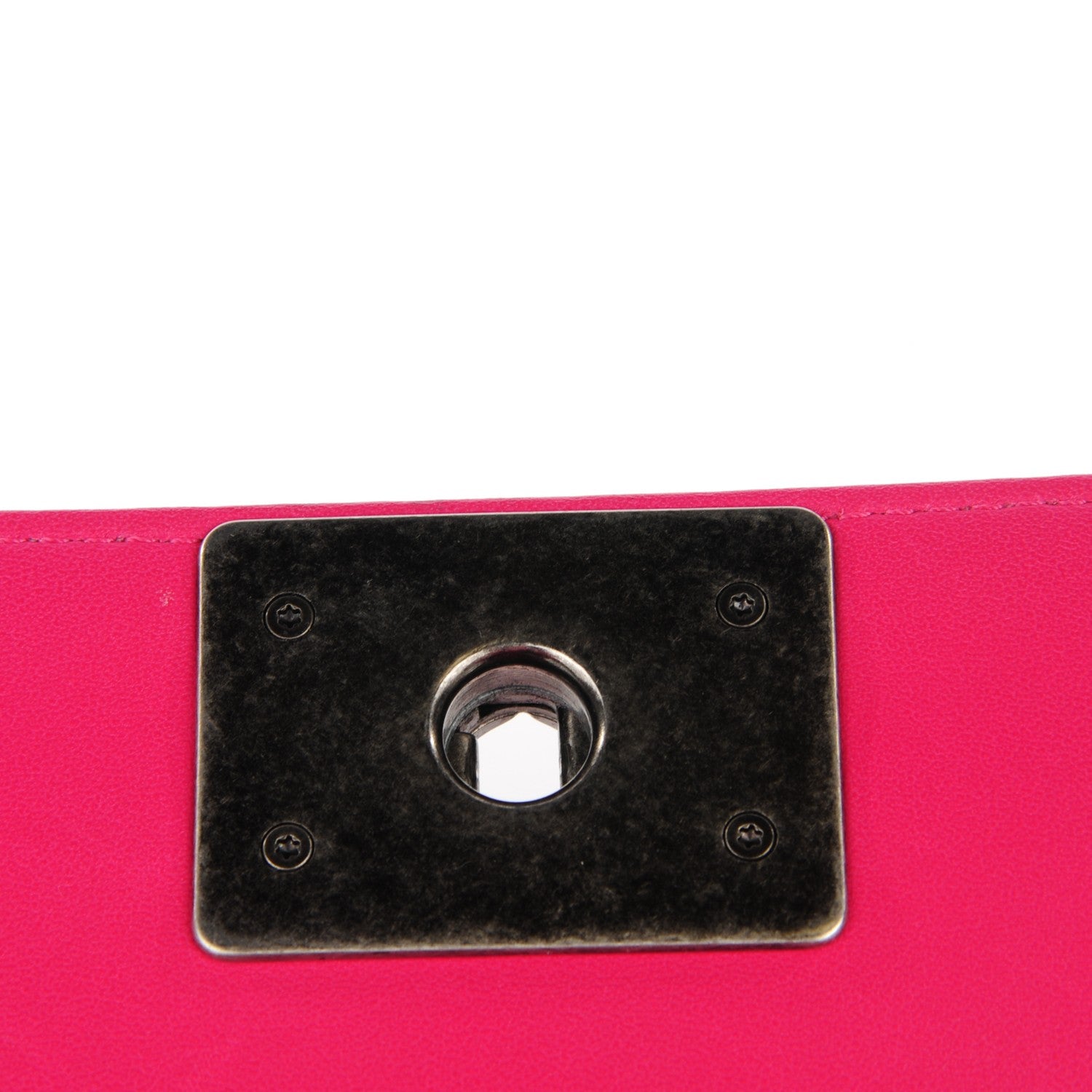 Chanel Lambskin Quilted Small Boy Flap Dark Pink 5 of 9