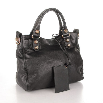 Balenciaga Agneau Giant 21 Rose Gold Hardware Velo Black 3 of 8