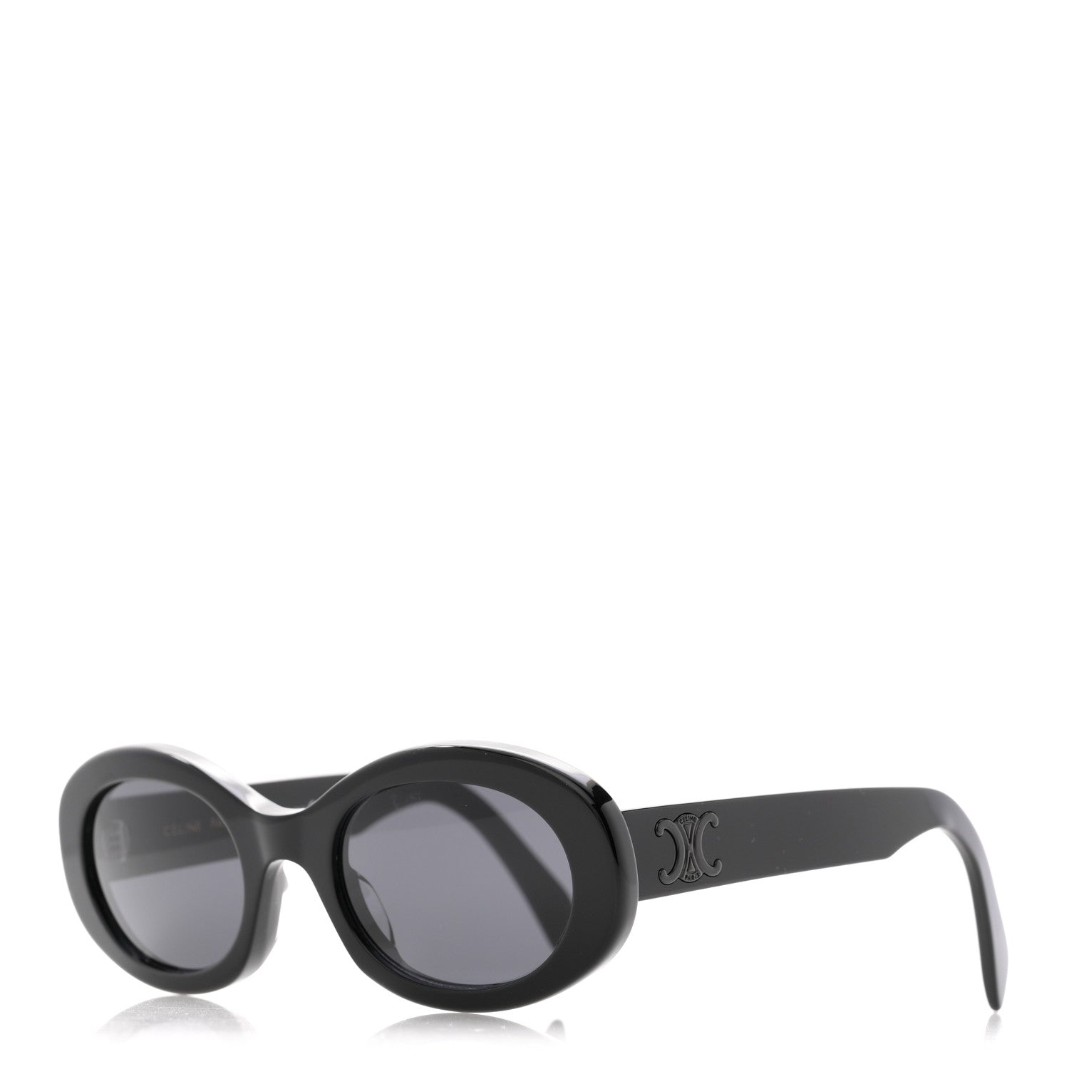 Celine Acetate Triomphe 01 Sunglasses CL40194U Black 1 of 8