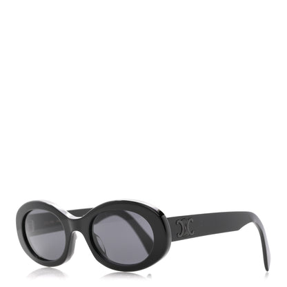 Celine Acetate Triomphe 01 Sunglasses CL40194U Black 1 of 8