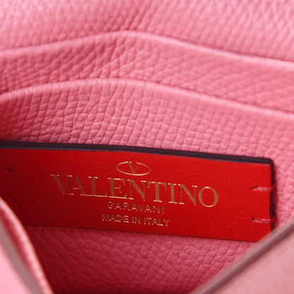 Valentino Garavani Grainy Calfskin Mini VSling Shoulder Bag Flamingo Pink 8 of 9