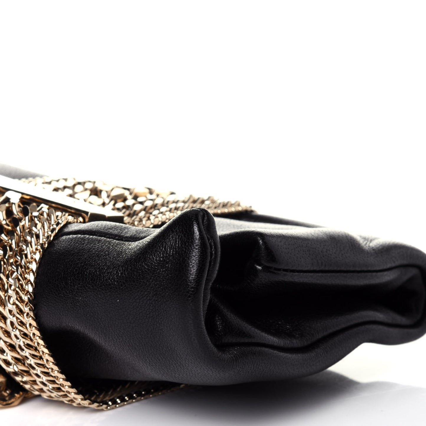 Calfskin Chandra Clutch Black