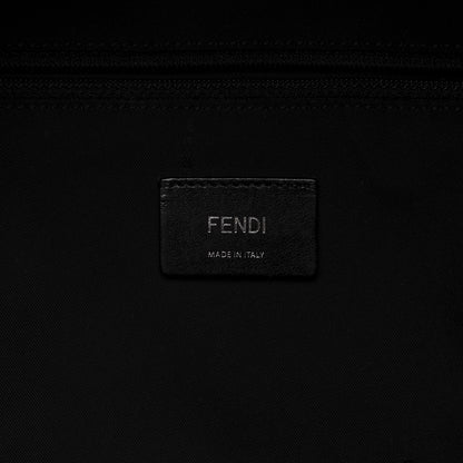 Fendi Nylon Vitello Elite Flamingo Granite Lightning Monster Eyes Backpack Multicolor Lavagna 7 of 9