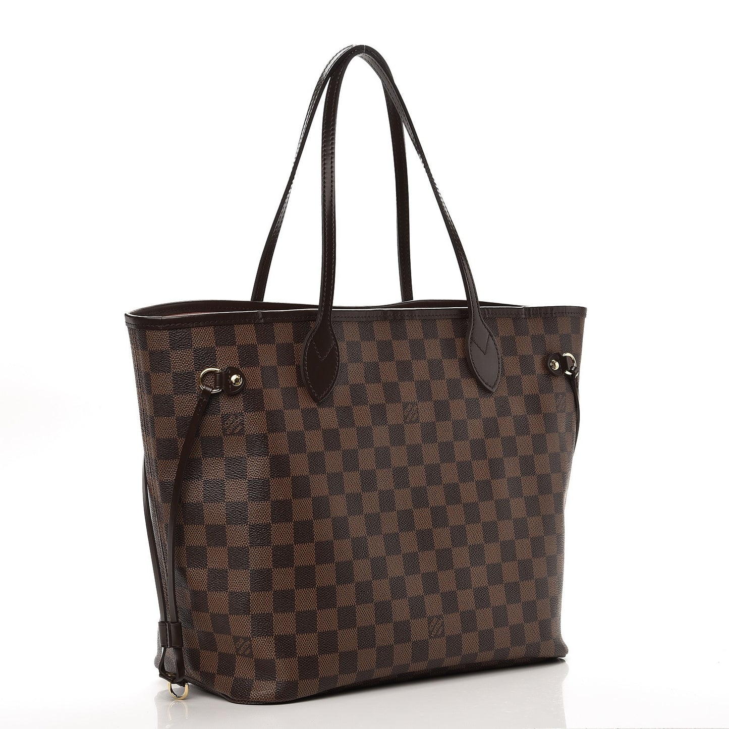 Damier Ebene Neo Neverfull MM Rose Ballerine