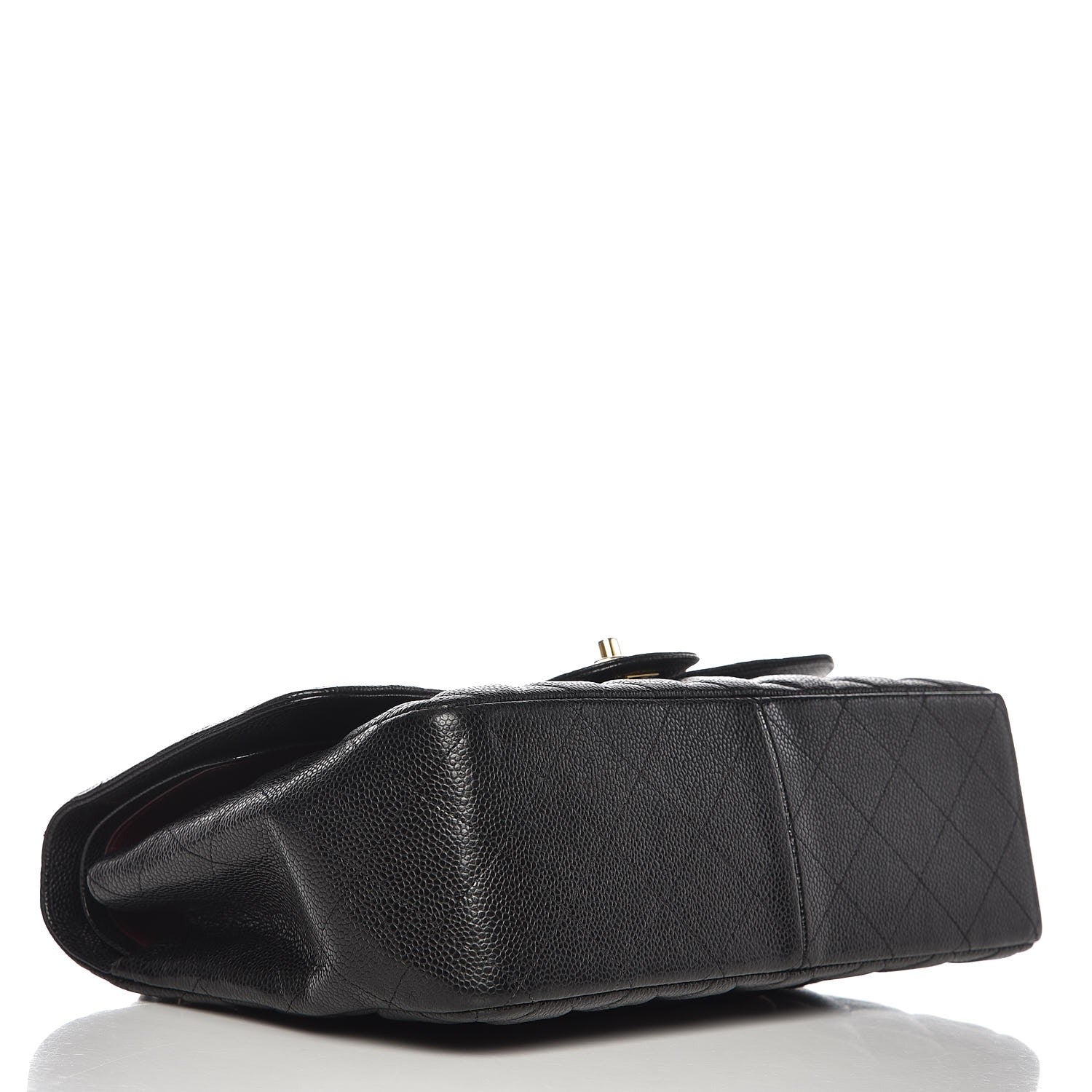 Chanel Caviar Quilted Jumbo Double Flap Black 5 of 11