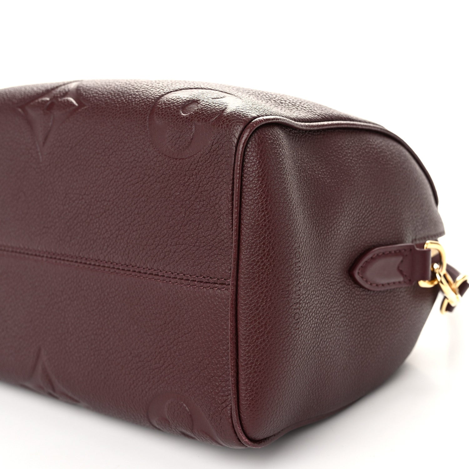 Louis Vuitton Empreinte Monogram Giant Speedy Bandouliere 25 Wine 9 of 9