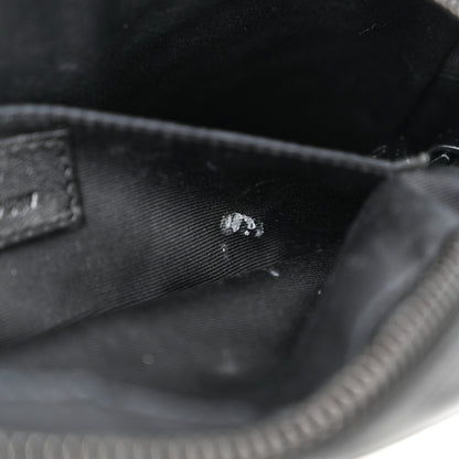 Saint Laurent Calfskin Matelasse Monogram Monochrome Lou Camera Bag Black 12 of 13