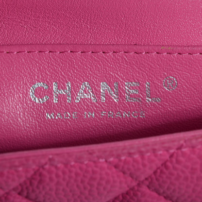 Chanel Iridescent Caviar Quilted Mini Square Flap Pink 6 of 8