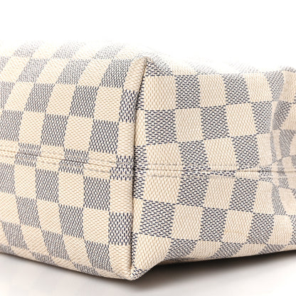 Louis Vuitton Damier Azur Graceful PM Rose Ballerine 8 of 8
