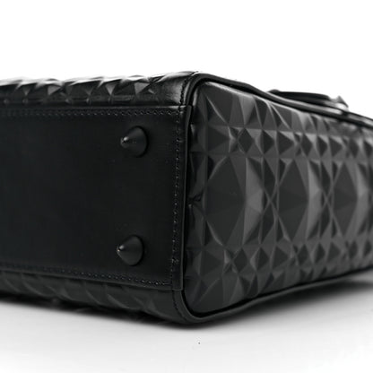 Christian Dior Calfskin Cannage Diamond Small My ABCDior Lady Dior Black 8 of 10