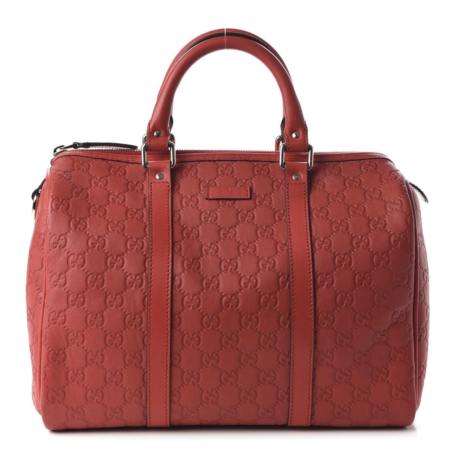 Guccissima Vitello Tender Medium Joy Boston Sporting Red