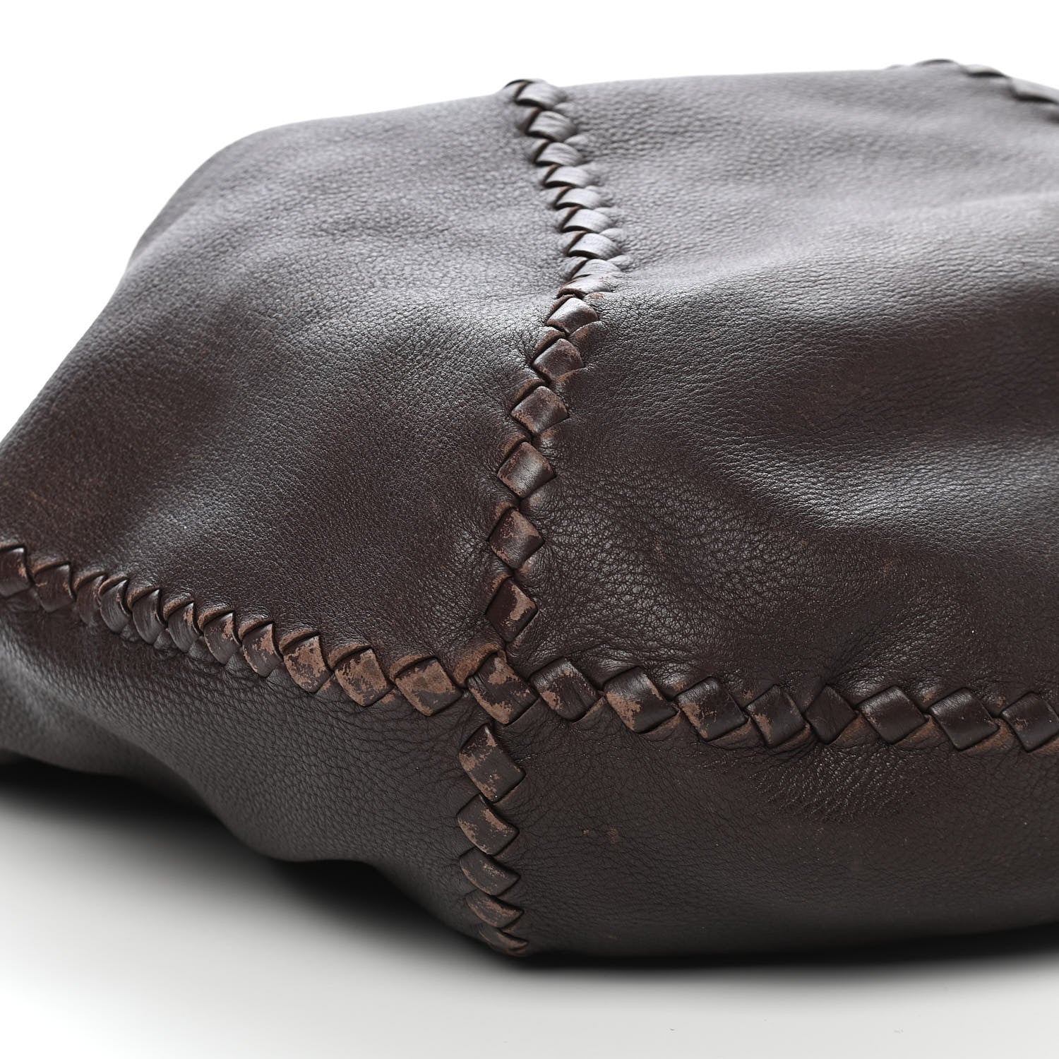 Bottega Veneta Cervo Deerskin Large Hobo Ebano 7 of 10