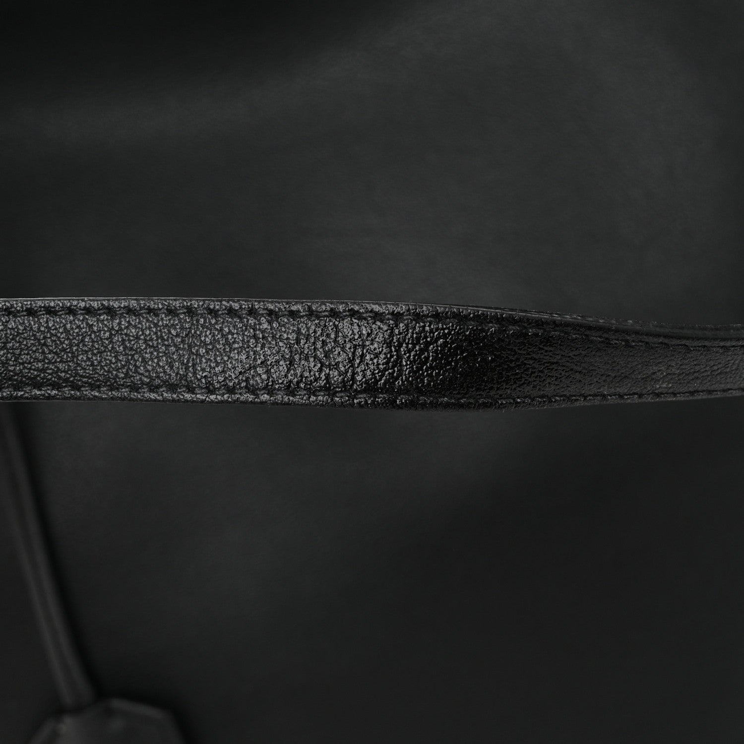 Saint Laurent Calfskin North-South Shopping Tote Black 13 of 13