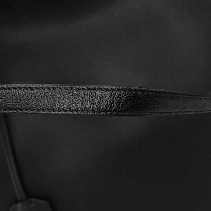 Saint Laurent Calfskin North-South Shopping Tote Black 13 of 13