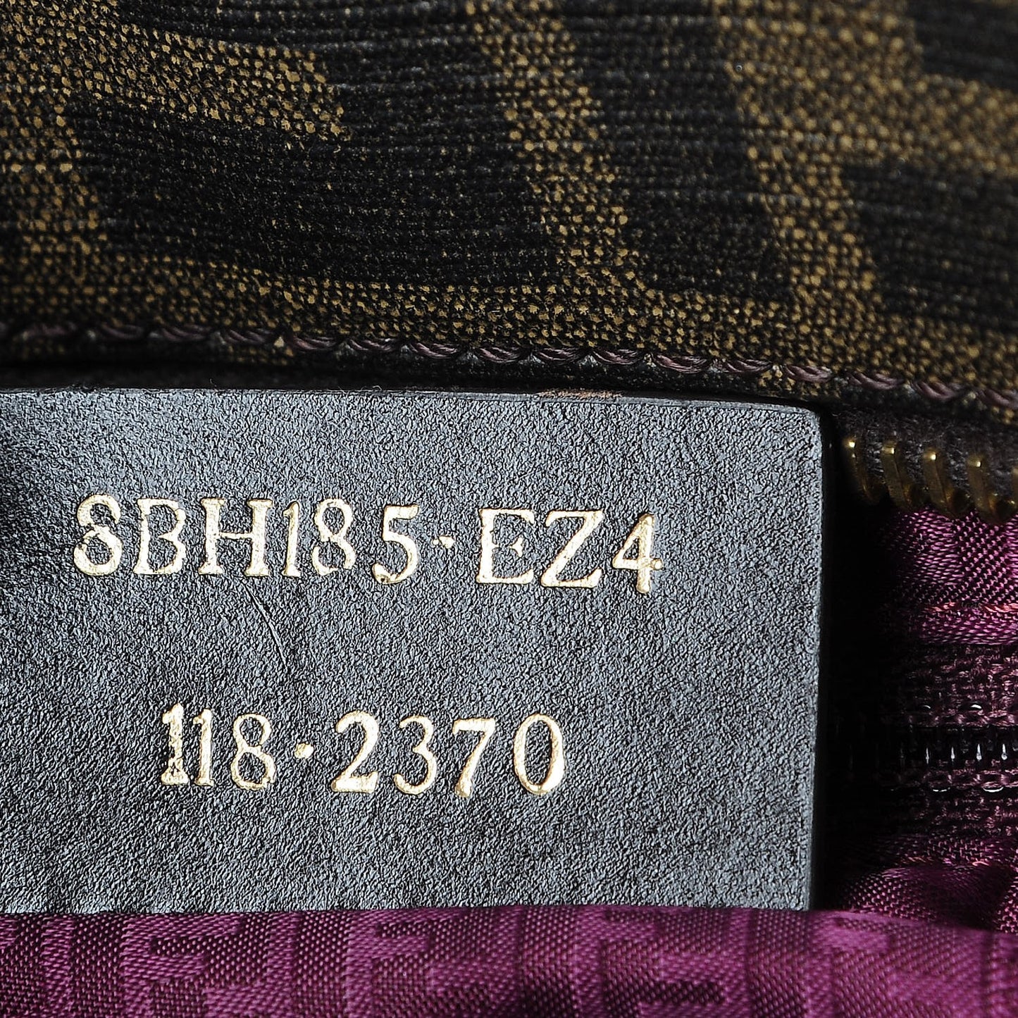 Zucca Spalmati Embroidered Large Roll Tote Tobacco Multicolor
