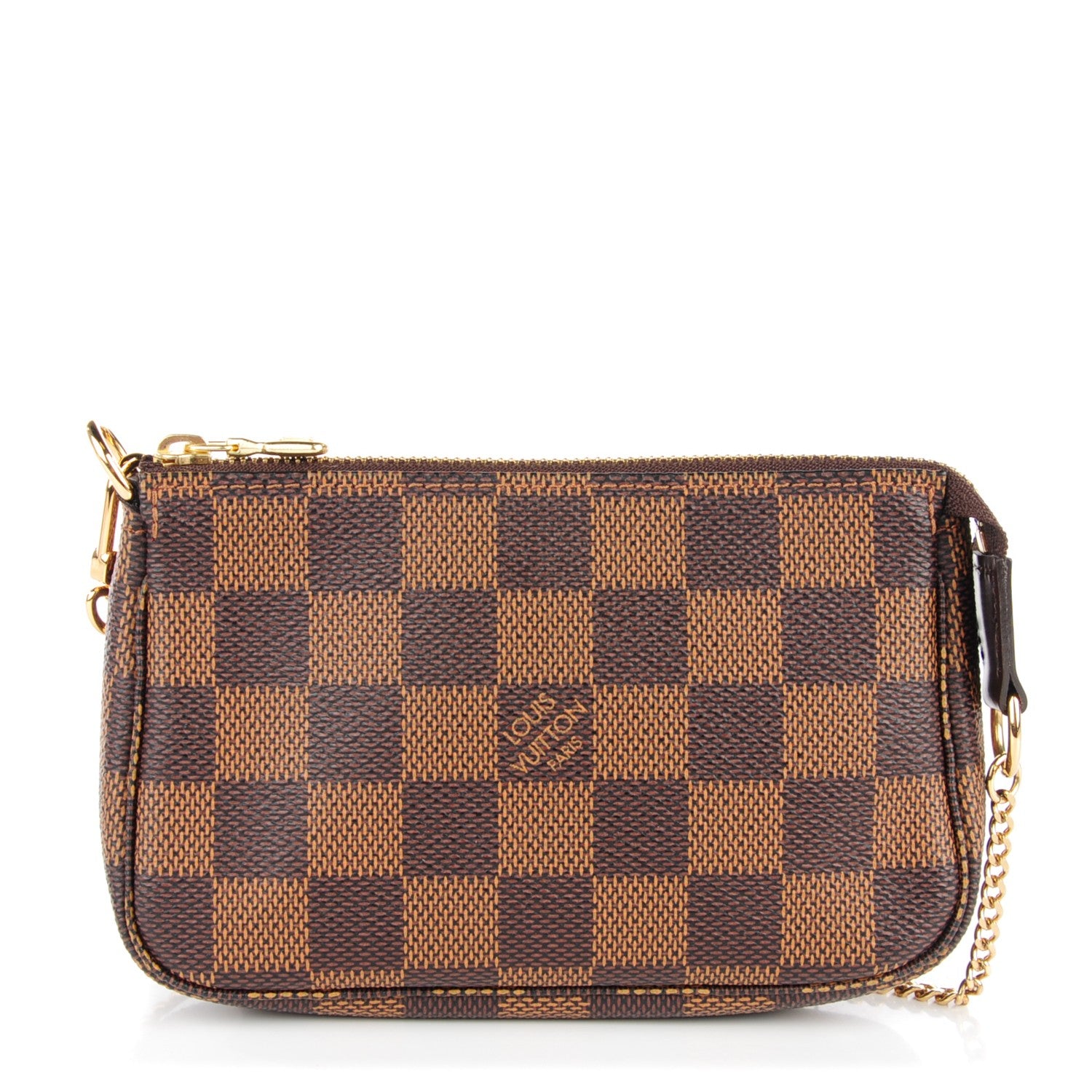 Louis Vuitton Damier Ebene Mini Pochette Accessories 1 of 8