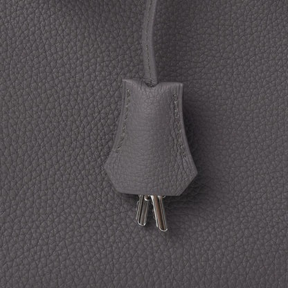 Hermes Togo Birkin 25 Etain 33 of 37