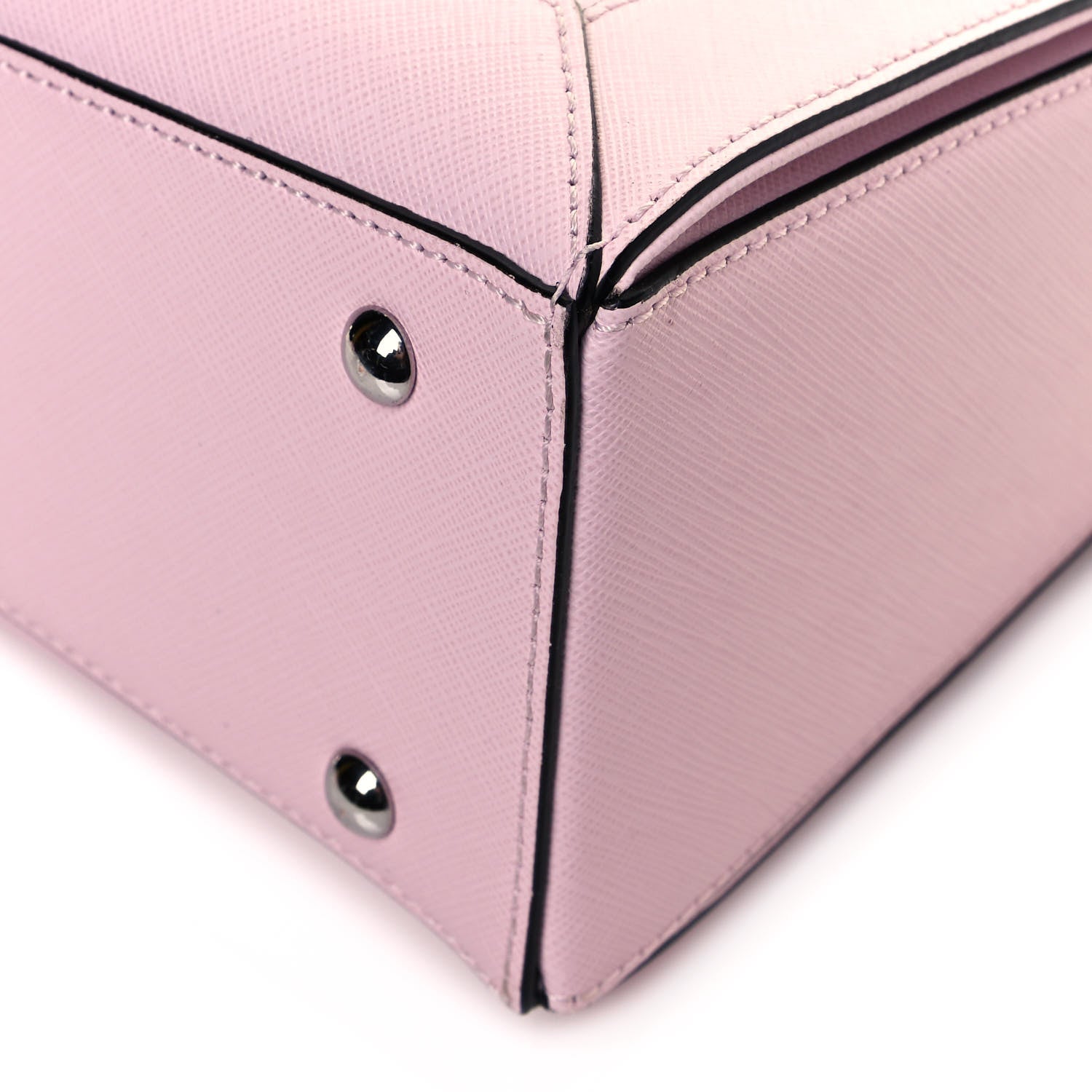 MCM Saffiano Nuovo Tote Chalk Pink 10 of 11