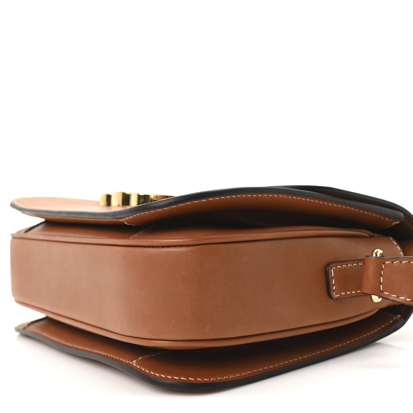 Natural Calfskin Medium Triomphe Tan