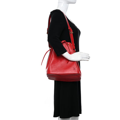 Louis Vuitton Epi Petit Noe Castillan Red 2 of 11