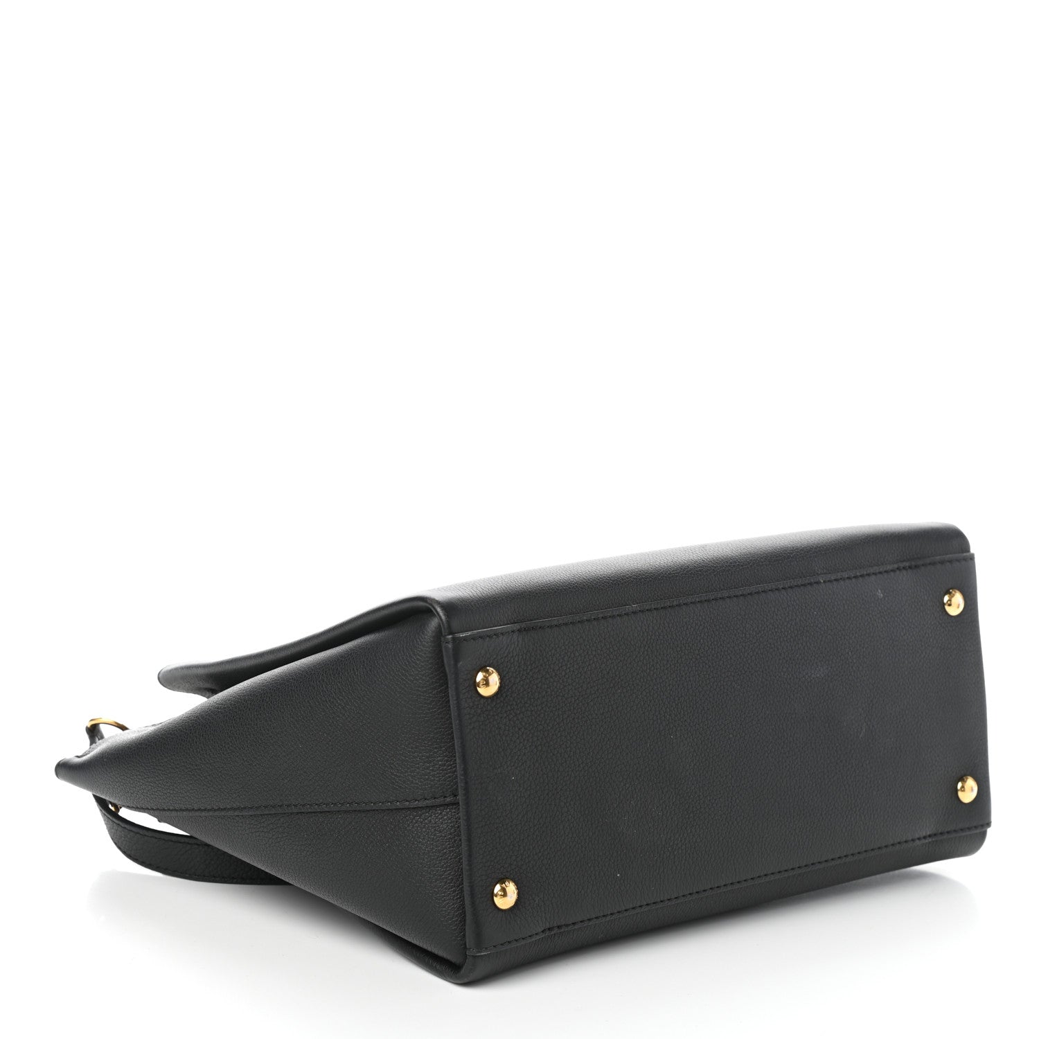 Louis Vuitton Calfskin Lockmeto Black 4 of 10