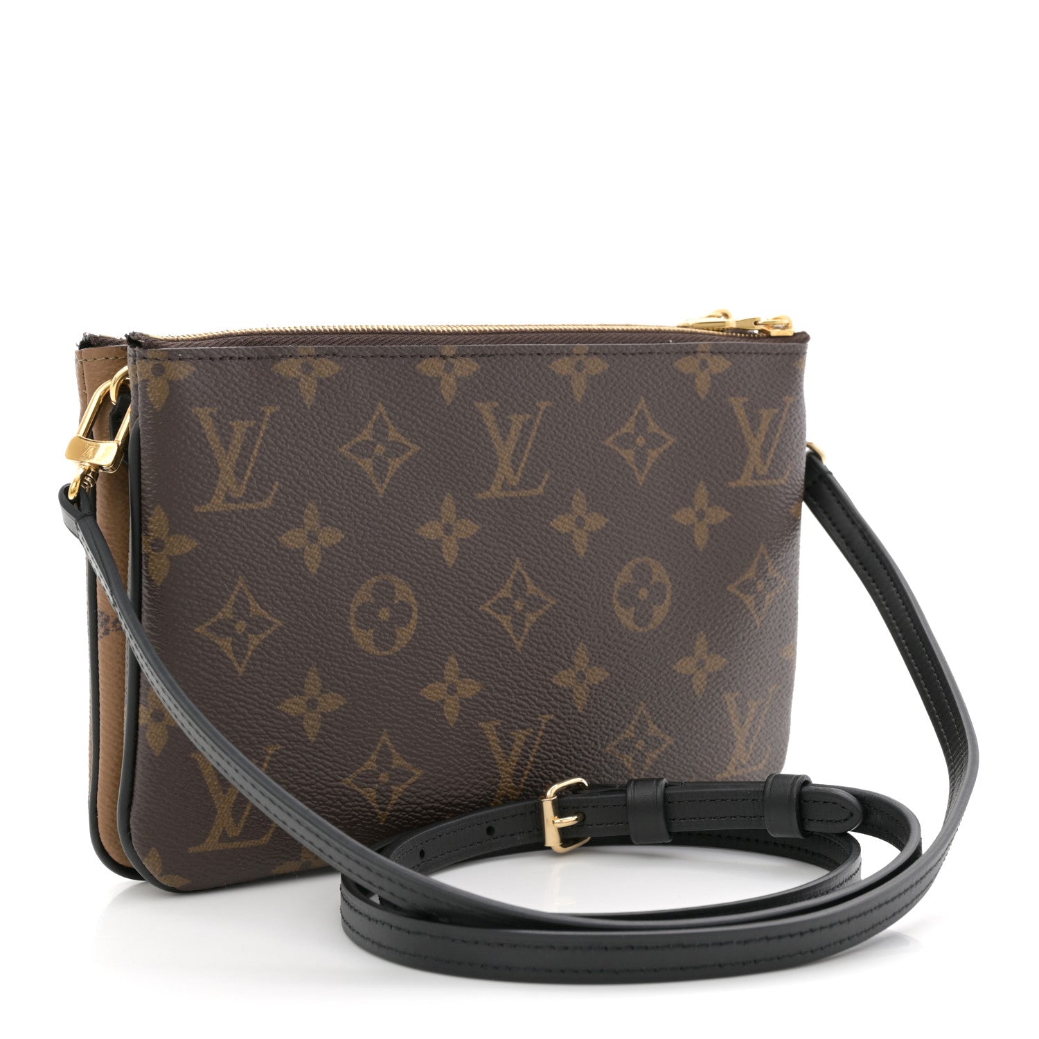 Louis Vuitton Reverse Monogram Giant Double Zip Pochette 3 of 11