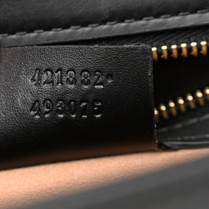 Gucci Calfskin Small Sylvie Shoulder Bag Black 7 of 12