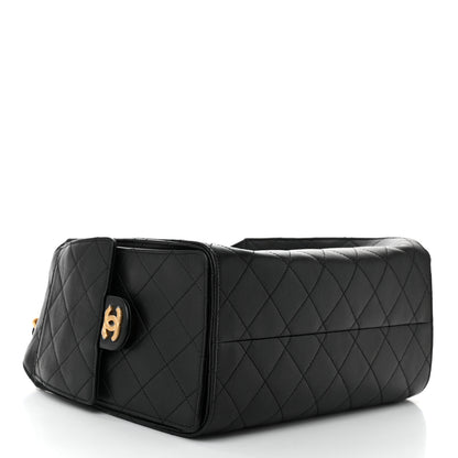 Chanel Caviar Quilted Small Chanel 25 Handbag Black 4 of 11