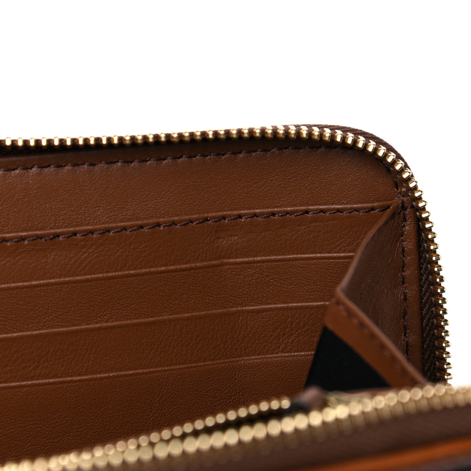 Burberry House Check Large Sartorial Ziggy Zip Around Wallet Tan 8 of 12